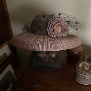 Beautiful fabric dress hat